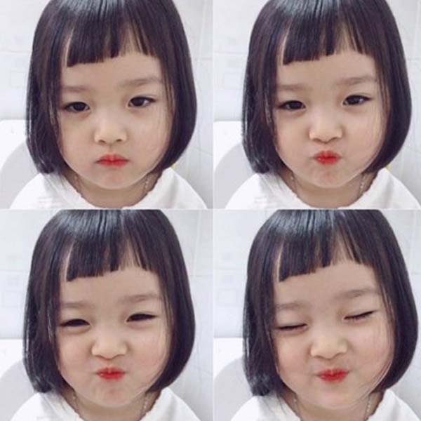 toc ngan xinh cho be gai tieu thien than nu cuoi rang ro voi mai toc ca tinh 697d993a7c4ff